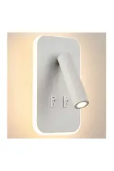 Cata CT-5253 13W Tuvalu Led Aplik Beyaz Kasa Gün Işığı - Cata (1)