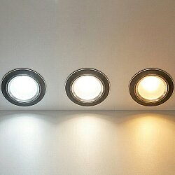 CATA CT-5258 Zebra Siyah Kasa 6W 3 Renk Sıva Altı LED Spot - CATA (1)
