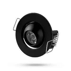 Cata CT-5268 1,5W Günışığı Ufo Yıldız Hareketli Led Spot Siyah Armatür - Cata (1)