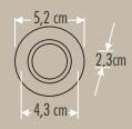 Cata Ct-5269 3w Yıldız Spot Günışığı - Cata (1)
