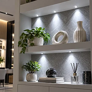 Cata CT-5270 1,5W Beyaz Işık Yıldız Beyaz Led Spot Armatür - 3