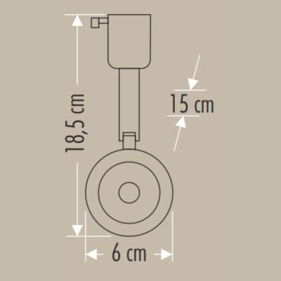 Cata CT-5338 25w Hermes Ray Spot Armatür 6000K Beyaz Işık - 3