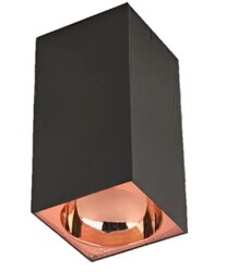 Cata CT-5417 Siyah-Gold Athena Sıva Üstü Spot Kasası - Cata