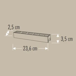 Cata CT-5825 24W Dante Magnetic Spot Siyah Günışığı - Cata (1)