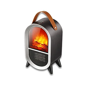 Cata CT-6055 Uludağ 750-1500W Taşınabilir Elektrikli Şömine - 1