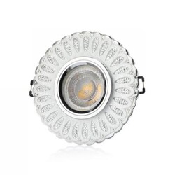 Cata CT-6626 Yasemin Cam Spot Armatür Led Çerçeveli - Cata