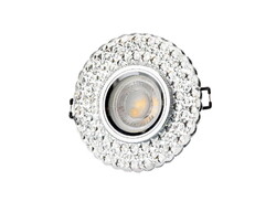Cata CT-6639 İpek Led Çerçeveli Dekoratif Cam Spot Boş Kasa - Cata