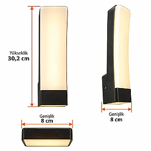 Cata CT-7085 HAVANA 30W Günışığı Modern Led Aplik - 4