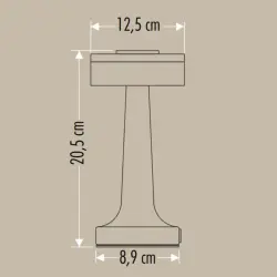 Cata CT-8435 Oslo Şarjlı Masa Lambası - 3