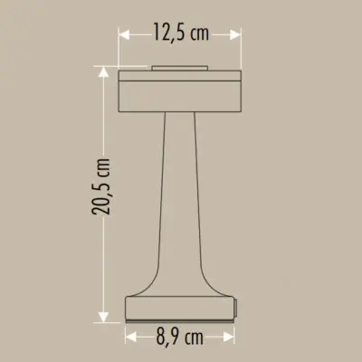 Cata CT-8435 Oslo Şarjlı Masa Lambası - 3
