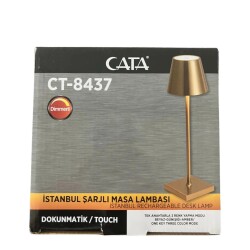 Cata CT-8437 İstanbul Şarjlı Masa Lambası - 7