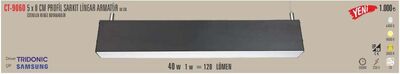 Cata CT-9060 Linear Aydınlatma 40W 90 CM Günışığı - 3