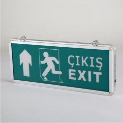 Cata CT-9174 Exit Çıkış Armatürü Ledli 3 Saat Akülü - Cata (1)