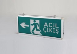 Cata Ct-9179 Exit Çıkış Armatürü Ledli 3 Saat Akülü - Cata (1)