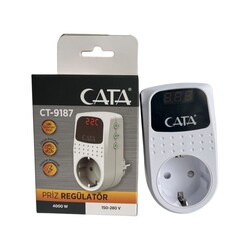 Cata CT-9197 4000W 150-280V Priz Regülatör - Cata