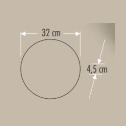 Cata CT-9249 35W Ledli Radar Sensörlü Tavan Armatürü - Cata (1)