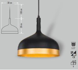 Cata Dekoratif Sarkıt ( Altın Serisi ) CT-8200 - Cata (1)