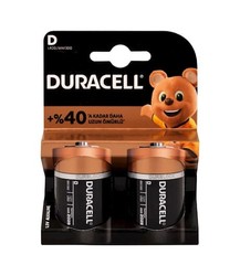Duracell D Size Büyük Pil 2li - DURACELL