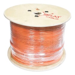 Erat CAT6 U/UTP 23 AWG 250 MHz LS0H Turuncu 500m Makara - ERAT Kablo