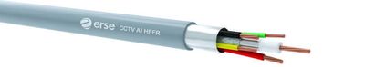 Erse CCTV-AL 1COAX+2x0,22+2x0,50 HFFR RAL7001 GREY Anten Kablosu - 1