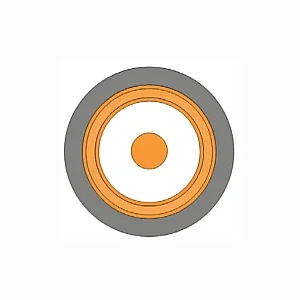 Erse Coaxial RG 6/U-6 Cu/Cu TRISHIELD Class A+ HFFR Anten Kablosu - ERSE (1)