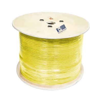 Hcs 4x2x23# U/Utp Cat6 Ls0h Sarı 500mt. Makara - Hcs