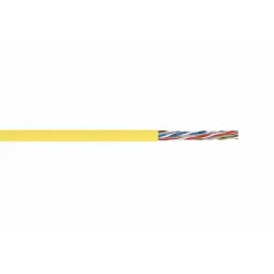 Hcs 4x2x23# U/Utp Cat6 Ls0h Sarı 500mt. Makara - Hcs (1)