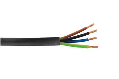Hes 4x2,5 mm² TTR Kablo Siyah H05VV-F - 1