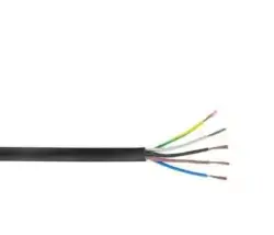 Hes 5x4 mm² TTR Kablo Siyah H05VV-F 100'lük - 1