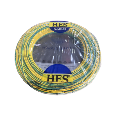Hes Nya Kablo 1 mm² Sarıyeşil ( H05v-U ) - 3