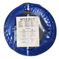 Hes Nya Kablo 10 mm² Mavi ( H07v-R ) 