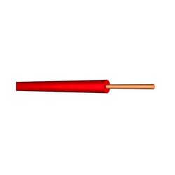 Hes Nya Kablo 1,5 mm² Kırmızı ( H07v-U ) - HES Kablo (1)