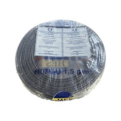 Hes Nya Kablo 1,5 mm² Siyah ( H07v-U ) - HES Kablo