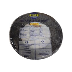 Hes Nya Kablo 1,5 Mm Siyah (H07z1-U) Halojen Free - HES Kablo
