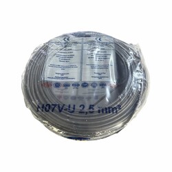 Hes Nya Kablo 2,5 mm² Siyah ( H07v-U ) - HES Kablo