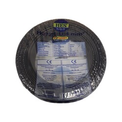 Hes Nya Kablo 4 Mm Siyah (H07z1-U) Halojen Free - HES Kablo