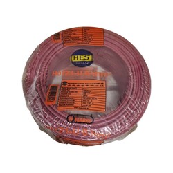 Hes Nya Kablo 6 Mm Kırmızı (H07z1-U) Halojen Free - HES Kablo