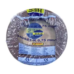 Hes Nyaf Kablo 0,75 mm² Kahverengi (H05z1-K) Halojen Free - 1