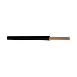 Hes Nyaf Kablo 0,75 mm² Siyah ( H05V-K ) - HES Kablo (1)
