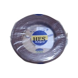 Hes Nyaf Kablo 1 mm² Kahverengi ( H05v-K ) 