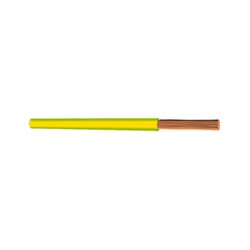 Hes Nyaf Kablo 1 mm² Sarıyeşil ( H05v-K ) - 2