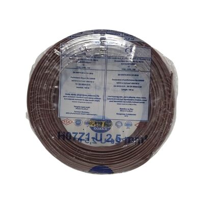 Hes Nyaf Kablo 2,5 Mm Kahverengi (H07z1-K) Halojen Free - 1