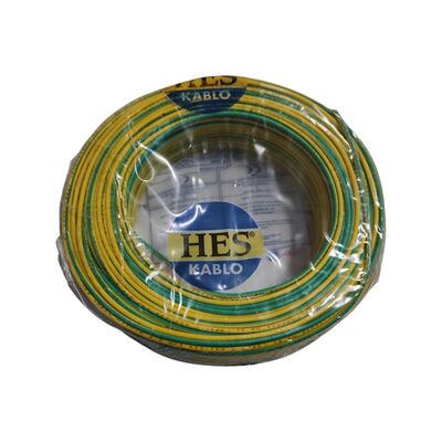 Hes Nyaf Kablo 2,5 mm² Sarıyeşil ( H07v-K ) - 3