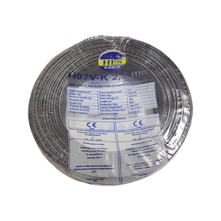 Hes Nyaf Kablo 2,5 mm² Siyah ( H07v-K ) - HES Kablo (1)