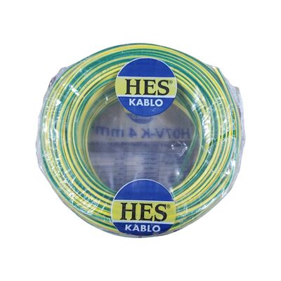 Hes Nyaf Kablo 4 mm² Sarıyeşil ( H07v-K ) - 3