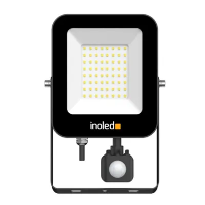 Inoled 7225-01 50 Watt Sensörlü LED Projektör - Beyaz Işık (6500K) - 1