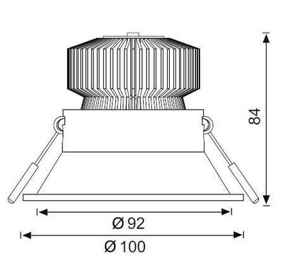 Jupiter 11W Hareketli Led Spot (3000K+Günışığı) LS444 - 2