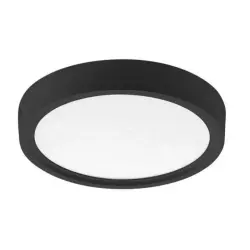 Jupiter 18W Sıva Üstü Siyah Yuvarlak Panel ECO 6500K - 1