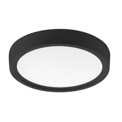 Jupiter 18W Sıva Üstü Siyah Yuvarlak Panel ECO 6500K - 1