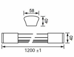 Jupiter 32W Led Etanj Armatür (6500K+Beyaz Işık) LE486B - Jupiter (1)